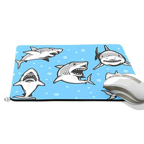 Tapis de souris Requin blanc 190x250 mm variant 0 