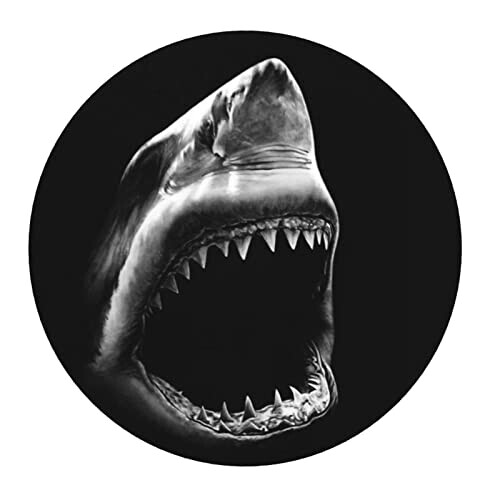 Tapis de souris Requin noir variant 7 
