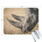 Tapis de souris Rhinocéros multicolore 190x250 mm - miniature