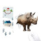 Tapis de souris Rhinocéros 18x22 cm - miniature