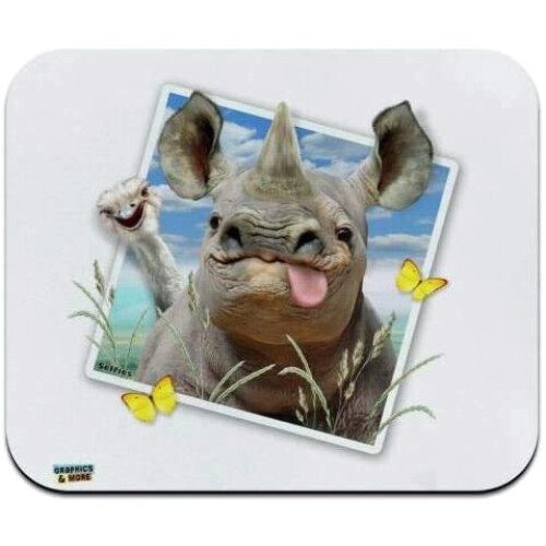 Tapis de souris Rhinocéros