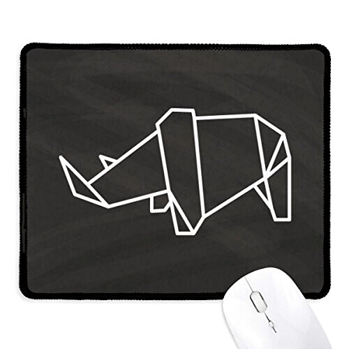Tapis de souris Rhinocéros noir 18x22 cm