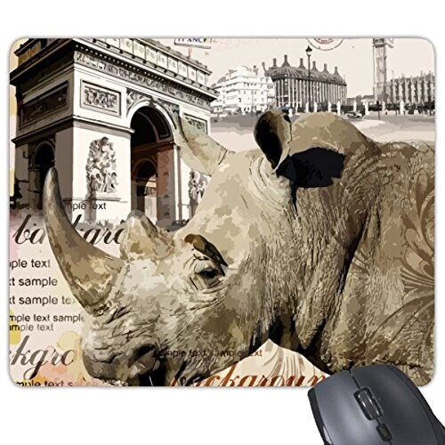 Tapis de souris Rhinocéros