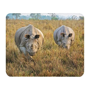 Tapis de souris Rhinocéros 22x18 cm