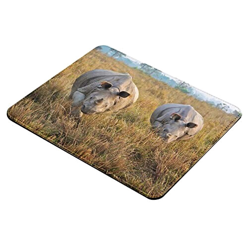 Tapis de souris Rhinocéros 22x18 cm variant 1 