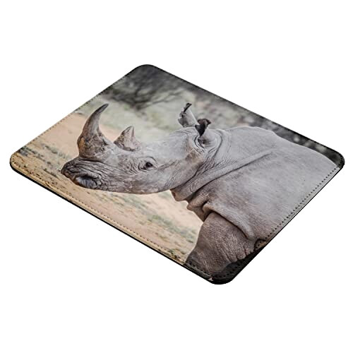 Tapis de souris Rhinocéros 22x18 cm variant 1 