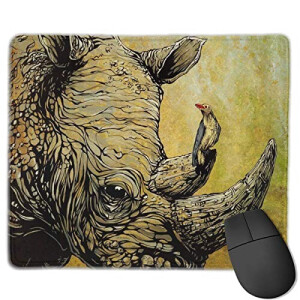 Tapis de souris Rhinocéros