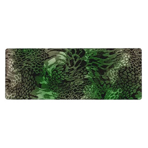 Tapis de souris Serpent motif /vert 80 x 30 80x30 cm