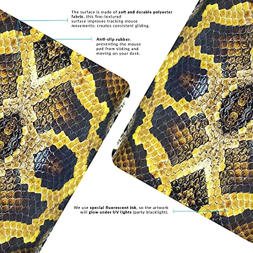 Tapis de souris Serpent style 22x18 cm variant 6 