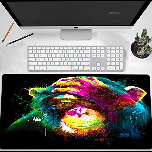 Tapis de souris Singe 40 x 80 40x80 cm