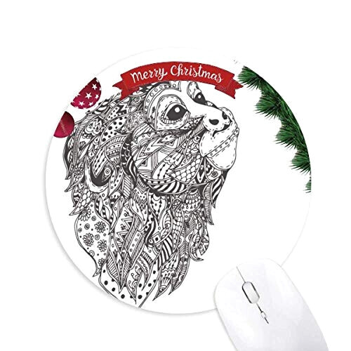 Tapis de souris Singe multicouleur 20x20 cm