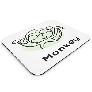 Tapis de souris Singe 200x240 mm