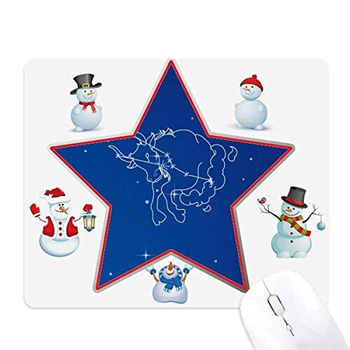 Tapis de souris Taureau multicolore 18x22 cm
