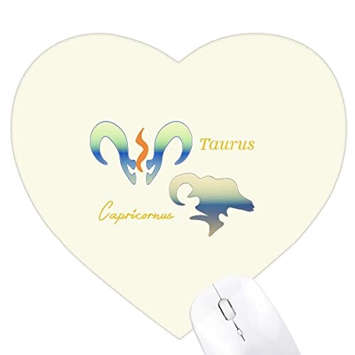 Tapis de souris Taureau multicolore XXL 22x20 cm