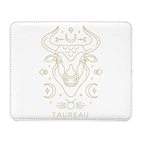 Tapis de souris Taureau 22x18 cm