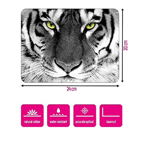 Tapis de souris Tigre 24x20 cm variant 1 