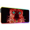 Tapis de souris Tigre rouge b XXL LED 900x400 mm - miniature