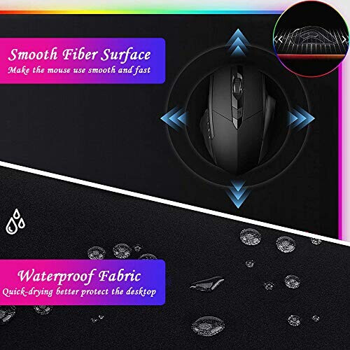Tapis de souris Tigre rouge b XXL LED 900x400 mm variant 4 