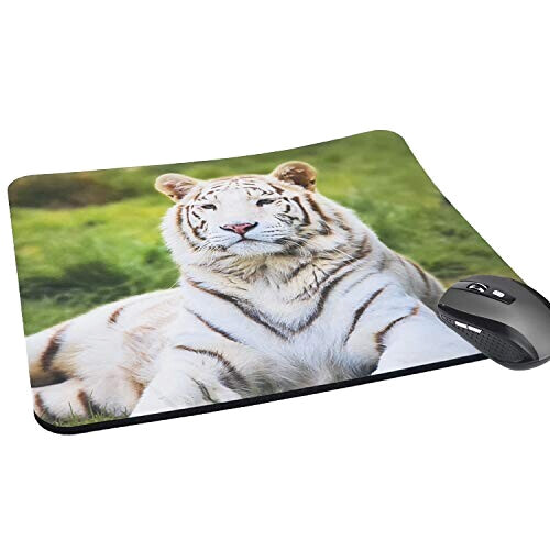 Tapis de souris Tigre blanc 235x195 mm variant 1 