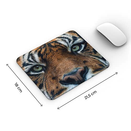Tapis de souris Tigre 21.5x18 cm variant 2 