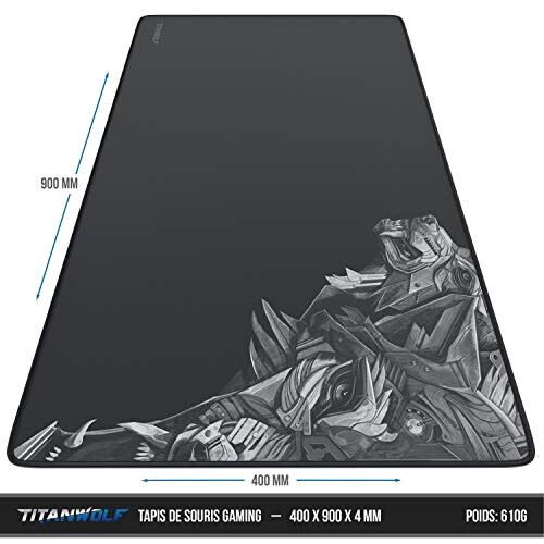 Tapis de souris Tigre XXL 90x40 cm variant 1 