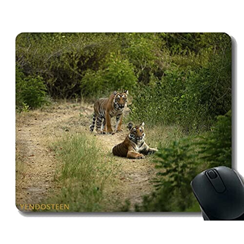 Tapis de souris Tigre yt 22x18 cm