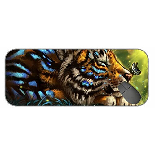 Tapis de souris Tigre yt XXL 750x300 mm