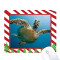 Tapis de souris Tortue 18x22 cm - miniature