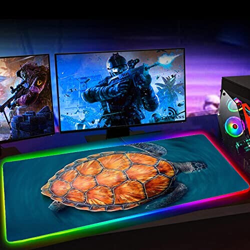 Tapis de souris Tortue  x  x  800 x 400 LED 800x400 mm
