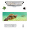 Tapis de souris Tortue noir 80 x 30 80x30 cm - miniature variant 1