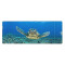 Tapis de souris Tortue noir 80 x 30 80x30 cm - miniature