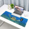 Tapis de souris Tortue noir 80 x 30 80x30 cm - miniature variant 8
