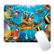 Tapis de souris Tortue de mer cool 240x200 mm - miniature