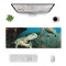 Tapis de souris Tortue noir 80 cm x 30 80x30 cm - miniature variant 1