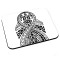 Tapis de souris Tortue 200x240 mm - miniature