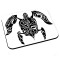 Tapis de souris Tortue 200x240 mm - miniature