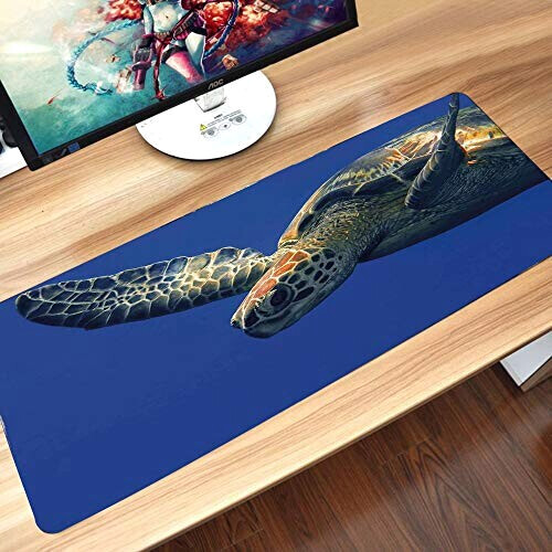 Tapis de souris Tortue style 60x35 35x60 cm