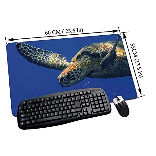 Tapis de souris Tortue style 60x35 35x60 cm variant 1 