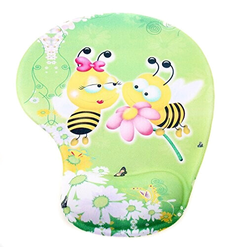 Tapis de souris Abeille deux s 23x19 cm variant 6 