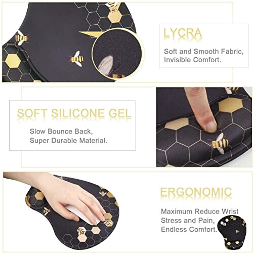 Tapis de souris Abeille variant 1 