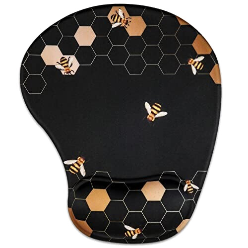 Tapis de souris Abeille 22.7x25.3 cm