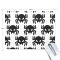 Tapis de souris Araignée noir 190x250 mm - miniature