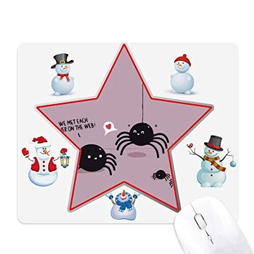 Tapis de souris Araignée multicolore 18x22 cm