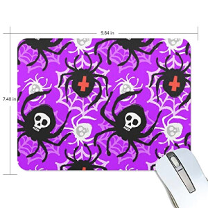 Tapis de souris Araignée noir 190x250 mm