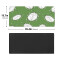 Tapis de souris Cafard multicolore 90 cm x 40 90x40 cm - miniature variant 2