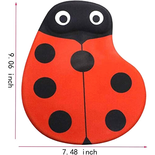 Tapis de souris Coccinelle rouge 19x23 cm variant 0 