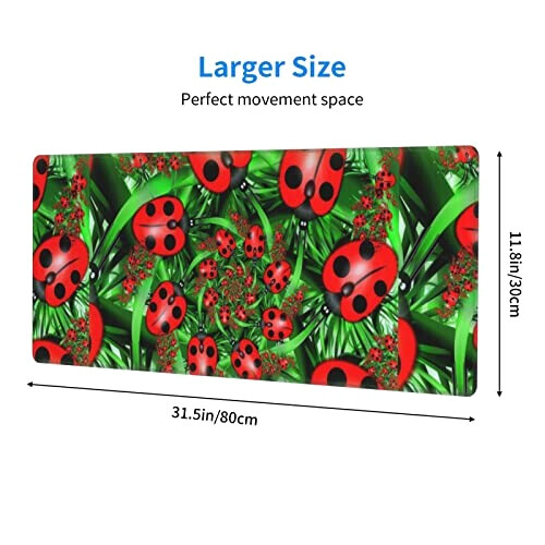 Tapis de souris Coccinelle - rouge variant 0 