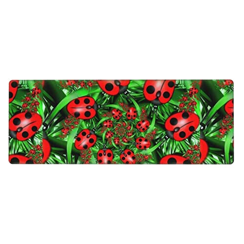 Tapis de souris Coccinelle - rouge variant 7 