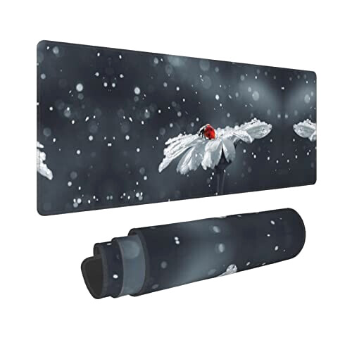 Tapis de souris Coccinelle noir 80 x 30 80x30 cm variant 0 