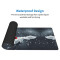 Tapis de souris Coccinelle noir 80 x 30 80x30 cm - miniature variant 4
